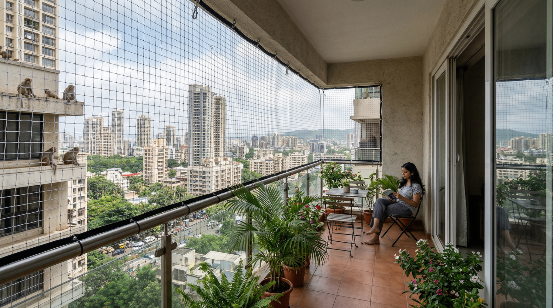 Monkey Net For Balconies