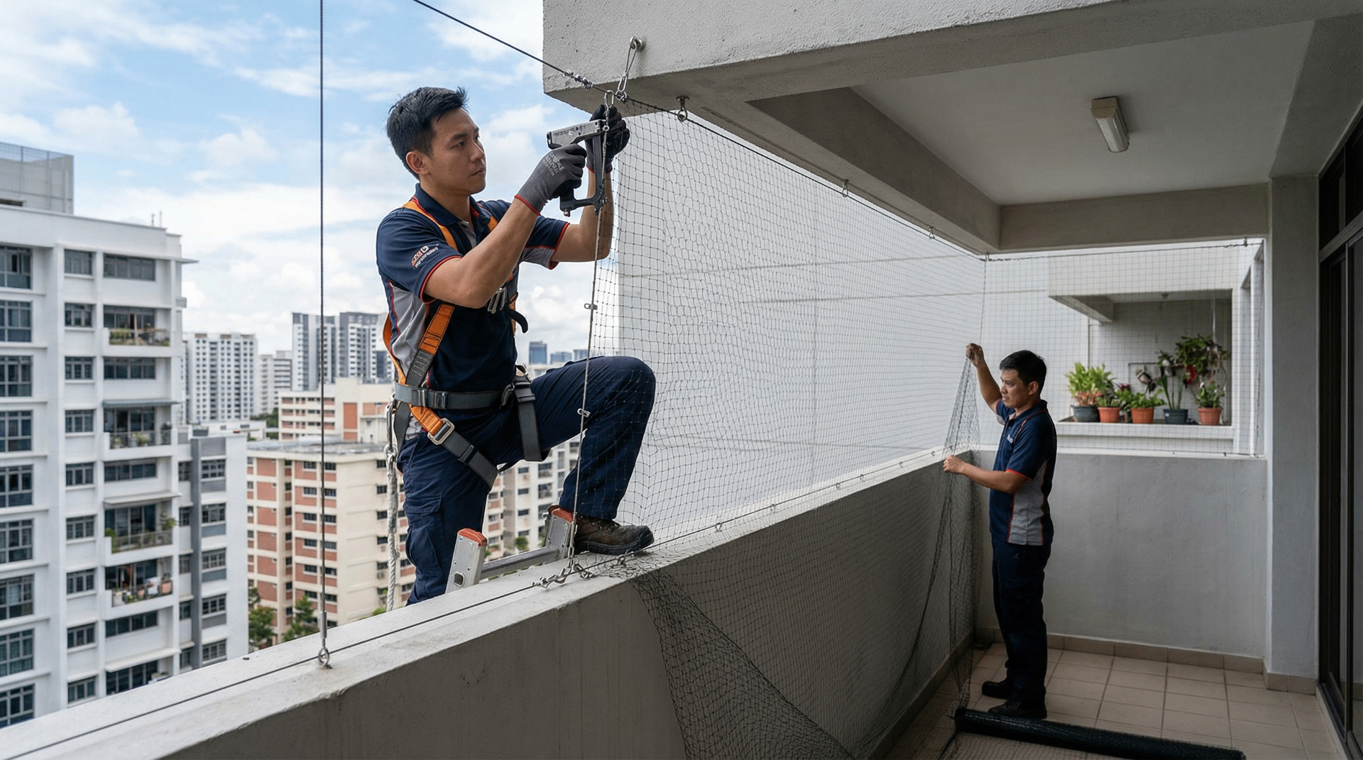 Pigeon Nets Installation in Bangalore